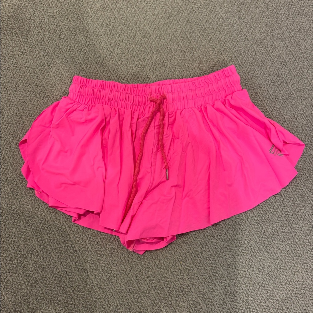 Women's Pink Athletic Shorts